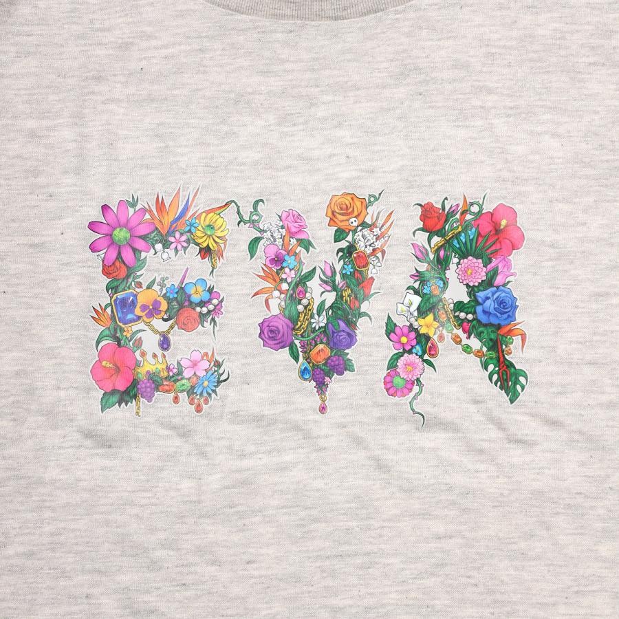 EVA Jewel & Flower T-Shirt (OATMEAL) OATMEAL ONE SIZE