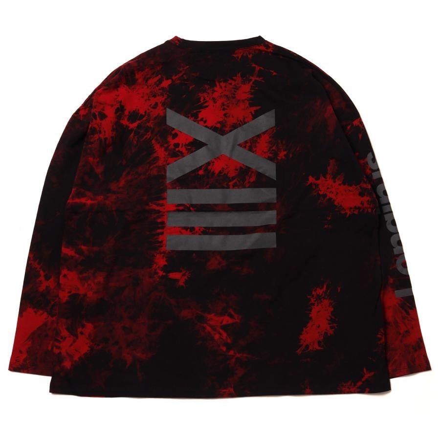 EVANGELION XIII Tie Dye Cutsew β (RED) RED XL