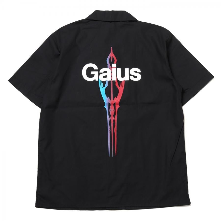 Gaius SHORT SLEEVE SHIRT (BLACK) BLACK XL