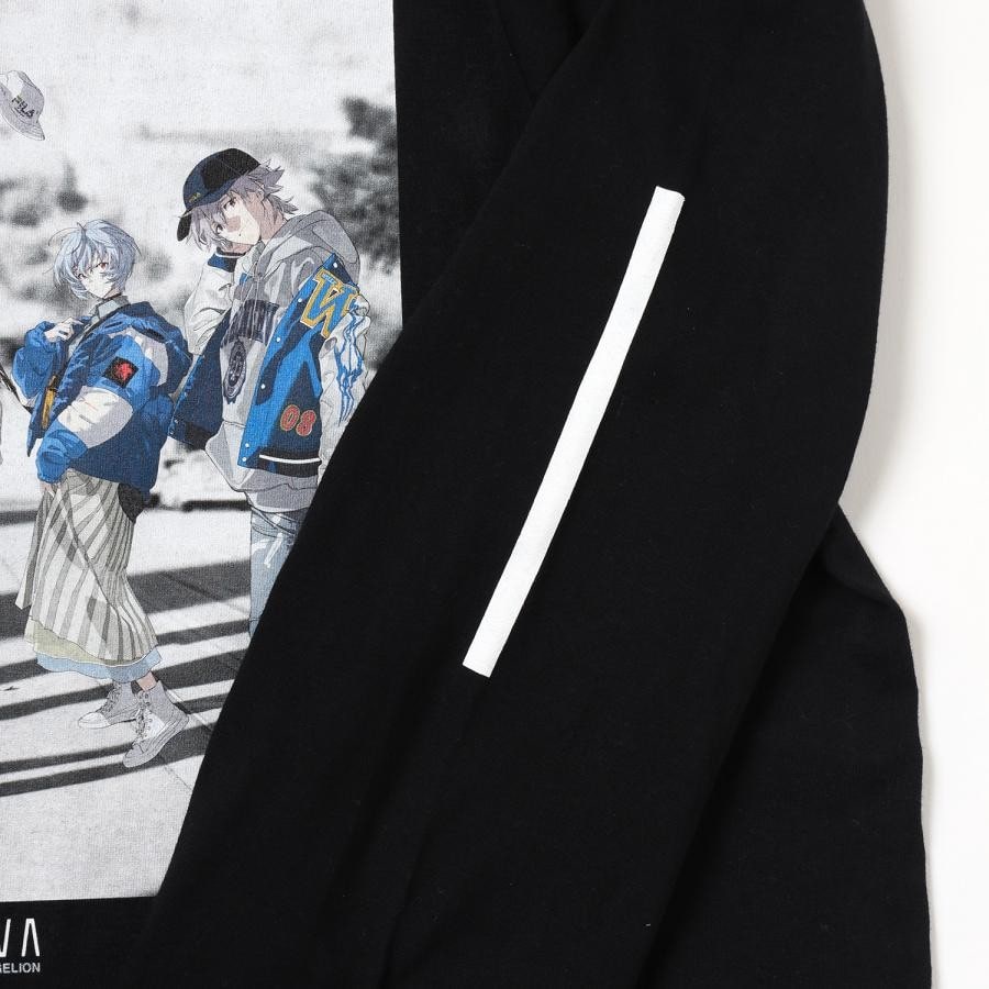 RADIO EVA Illustration Cutsew α(Mai Yoneyama) (BLACK(COLOR)) BLACK（COLOR） ONE SIZE