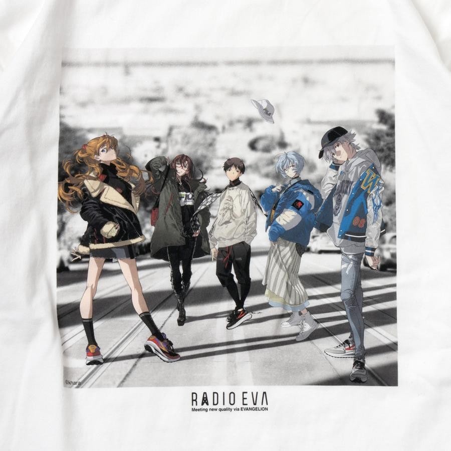 RADIO EVA Illustration Cutsew α(Mai Yoneyama) (WHITE(COLOR)) WHITE（COLOR） ONE SIZE