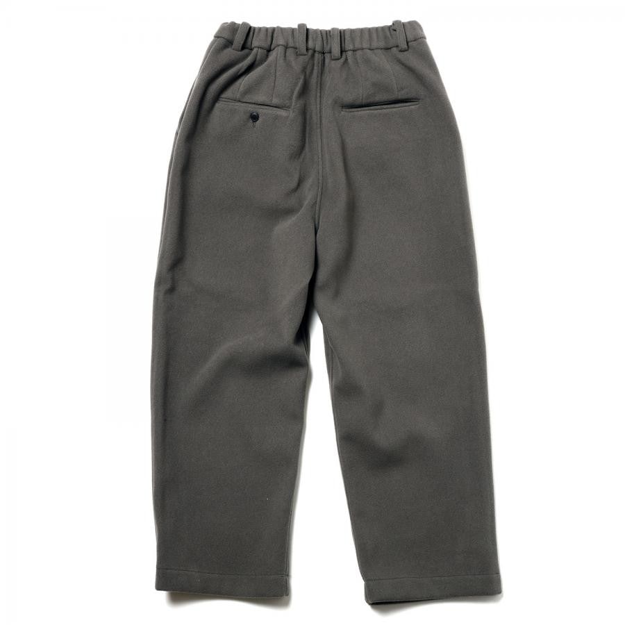 RADIO EVA Tapered Wide Pants (OLIVE GRAY) OLIVE GRAY L