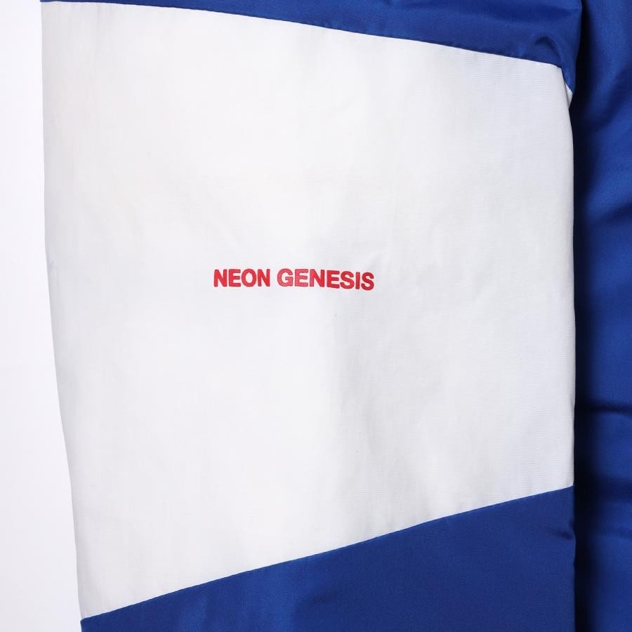 EVANGELION 2TONE DOWN JACKET (BLUE(EVA-00)) BLUE（EVA-00） LARGE