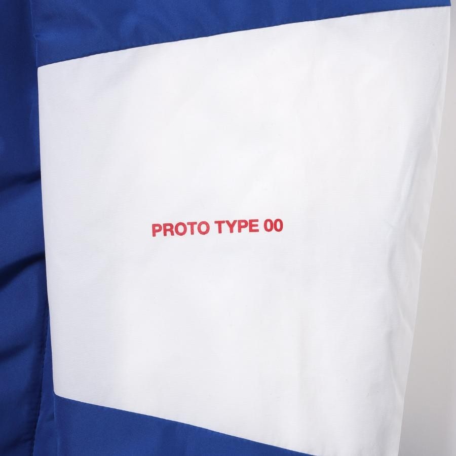 EVANGELION 2TONE DOWN JACKET (BLUE(EVA-00)) BLUE（EVA-00） LARGE