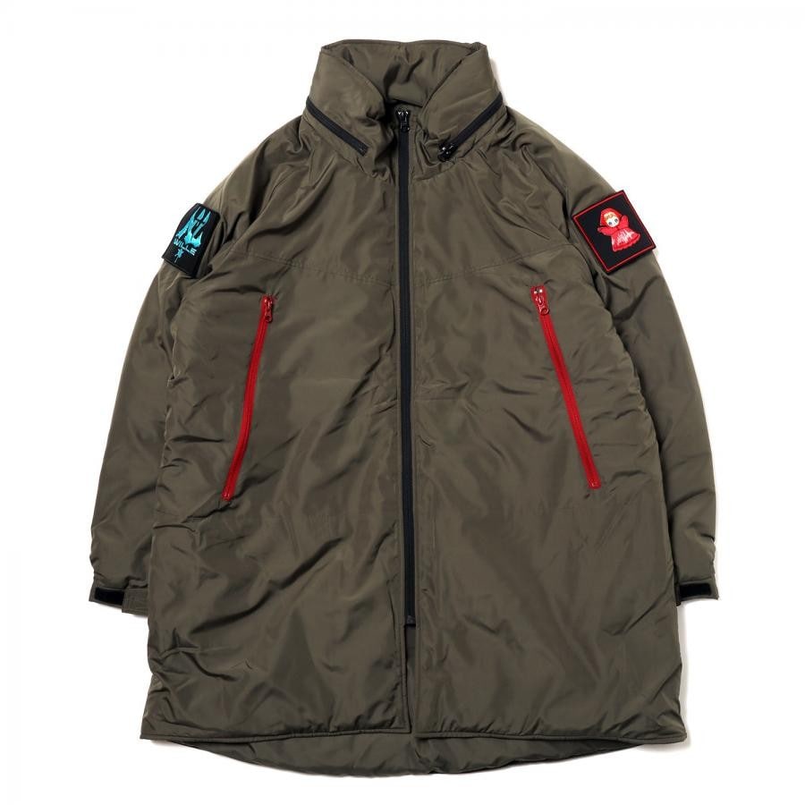 EVANGELION PRODUCTION MODEL-02 MONSTER PARKA (OLIVE(EVA-02)) OLIVE(EVA-02) LARGE