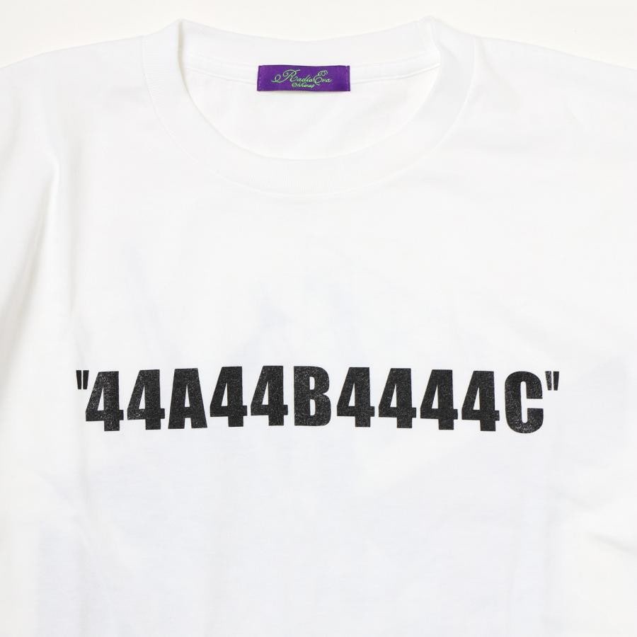 Abstract EVANGELION T-Shirt β（KENTA KAKIKAWA）(44A44B4444C) WHITE(44A44B4444C) M