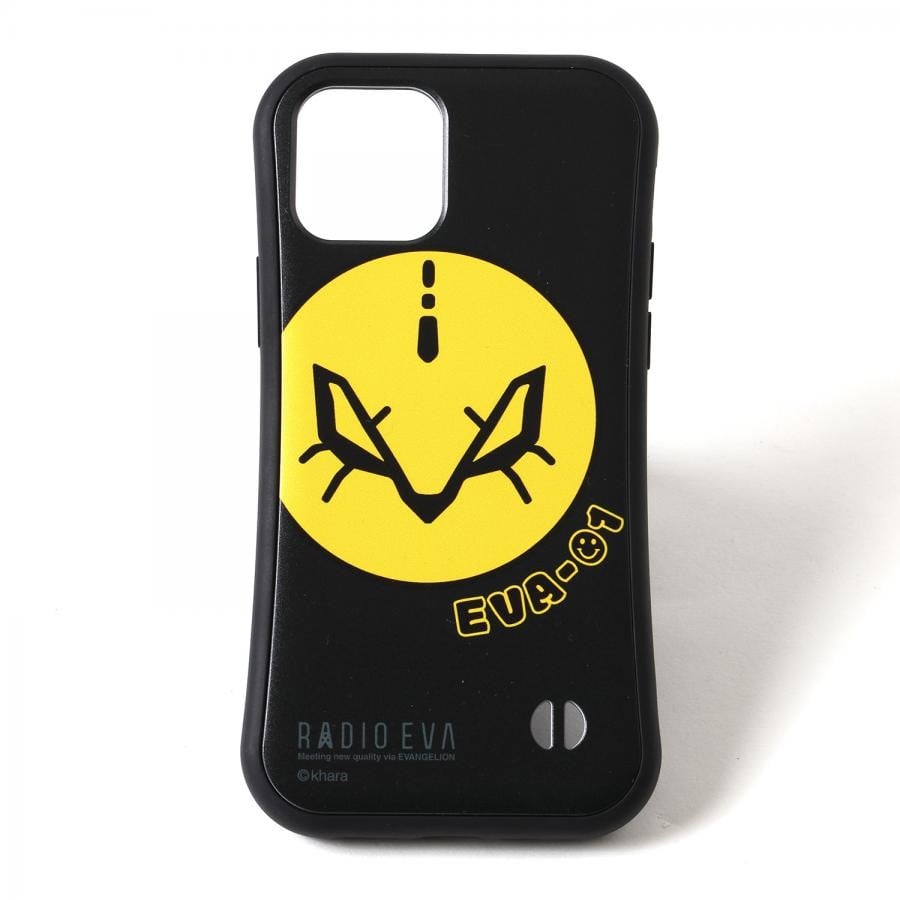 RADIO EVA ORIGINAL MOBILE CASE by EVA-01 FACE（BLACK）【受注生産商品（ご注文から30～50日でお届け予定）】 - iPhone 12 mini