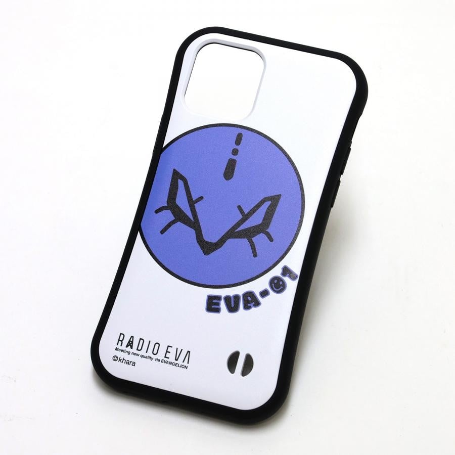 RADIO EVA ORIGINAL MOBILE CASE by EVA-01 FACE（WHITE）【受注生産商品（ご注文から30～50日でお届け予定）】 - iPhone XR