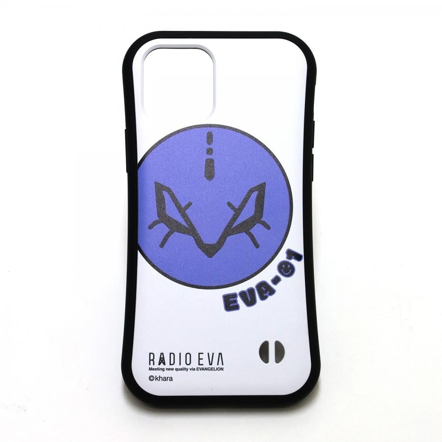 RADIO EVA ORIGINAL MOBILE CASE by EVA-01 FACE（WHITE）【受注生産商品（ご注文から30～50日でお届け予定）】 - iPhone 12/12 Pro