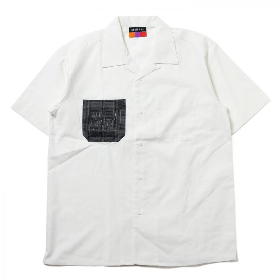 THE BEAST SHORT SLEEVE WORK SHIRT (WHITE) WHITE M