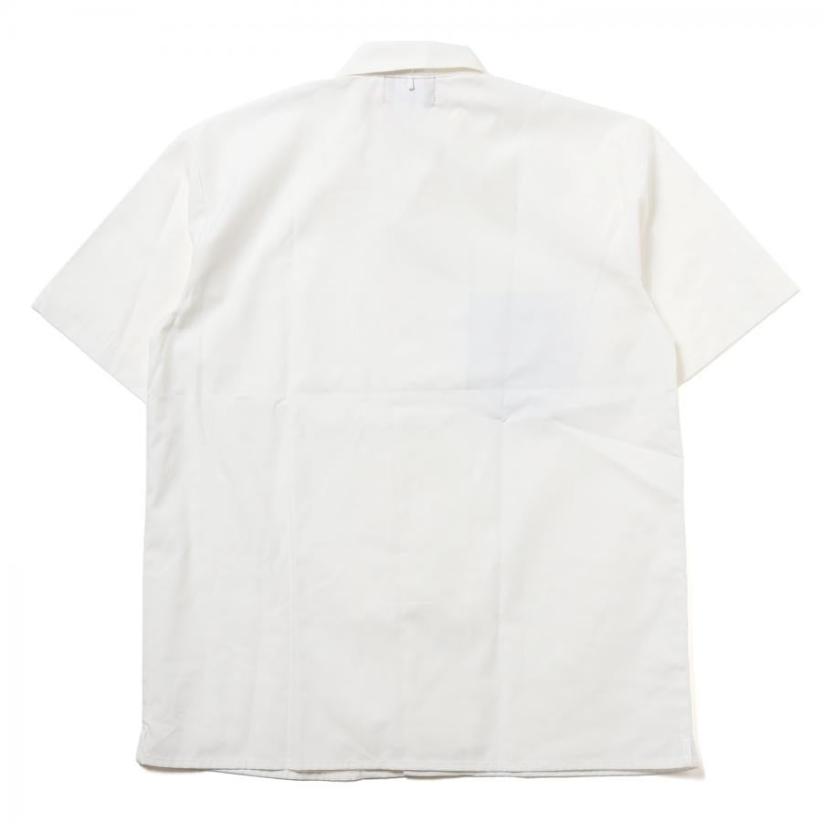THE BEAST SHORT SLEEVE WORK SHIRT (WHITE) WHITE L