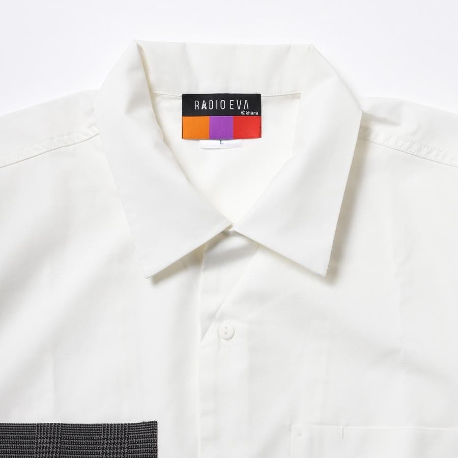 THE BEAST SHORT SLEEVE WORK SHIRT (WHITE) WHITE XL