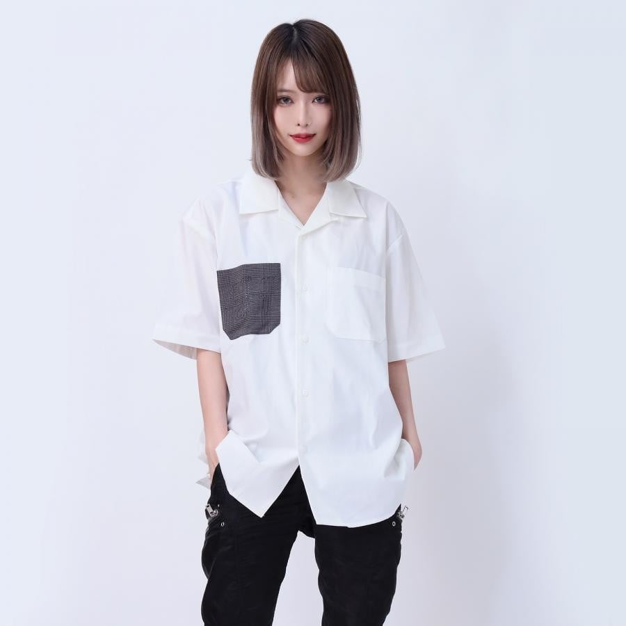 THE BEAST SHORT SLEEVE WORK SHIRT (WHITE) WHITE XL