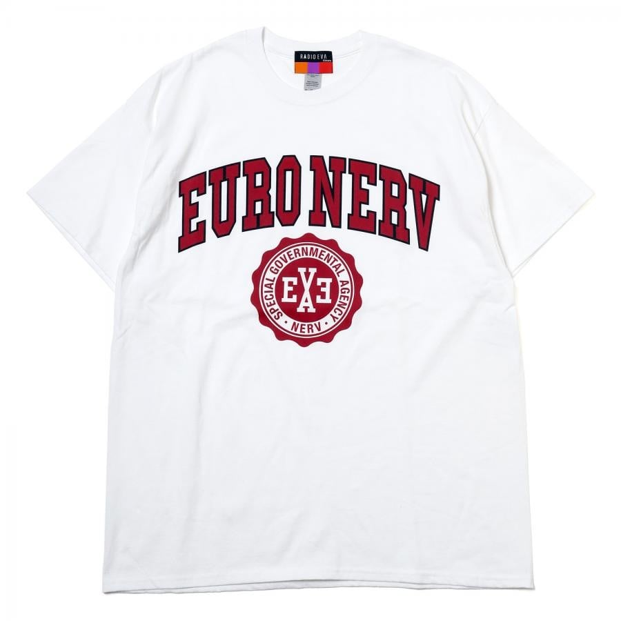 EURO NERV COLLEGE T-Shirt (WHITE) WHITE XL