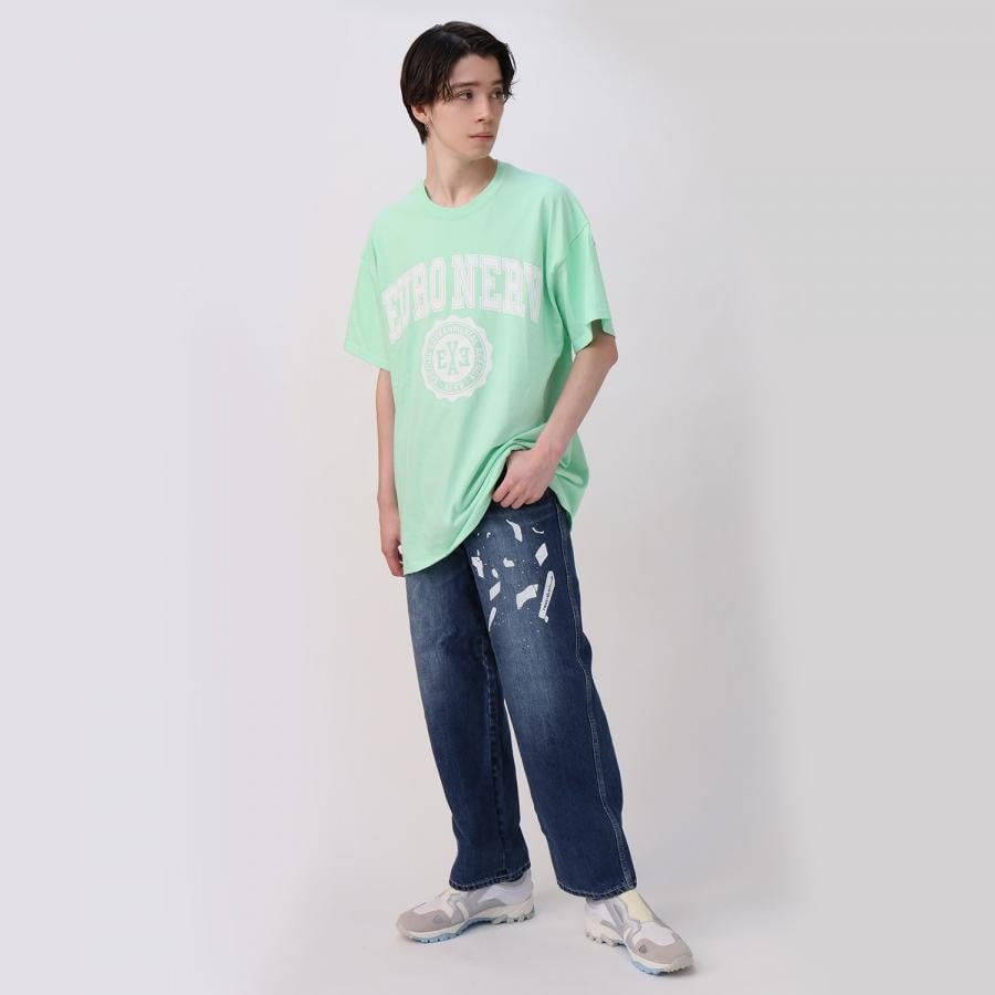 EURO NERV COLLEGE T-Shirt (MINT GREEN) MINT GREEN L