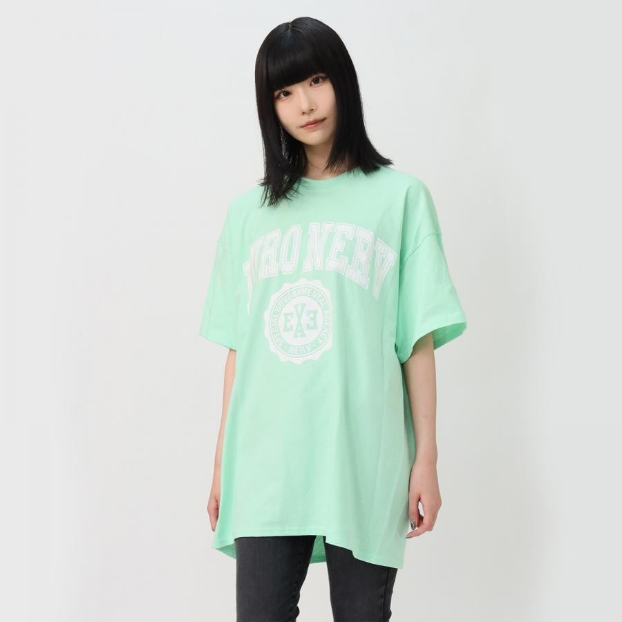 EURO NERV COLLEGE T-Shirt (MINT GREEN) MINT GREEN L
