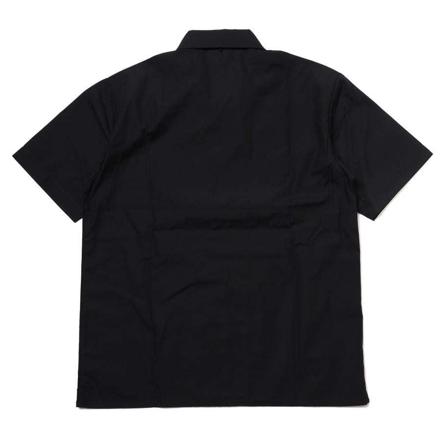 EVA-01 Flower Embroidery SHORT SLEEVE SHIRT BLACK EDITION（BLACK） BLACK M