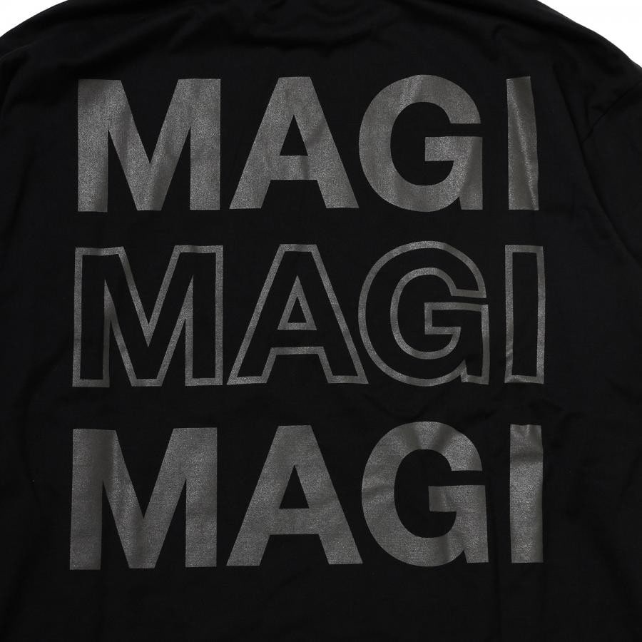 NEW MAGI SYSTEM Roll Neck Cutsew (BLACK) BLACK LARGE