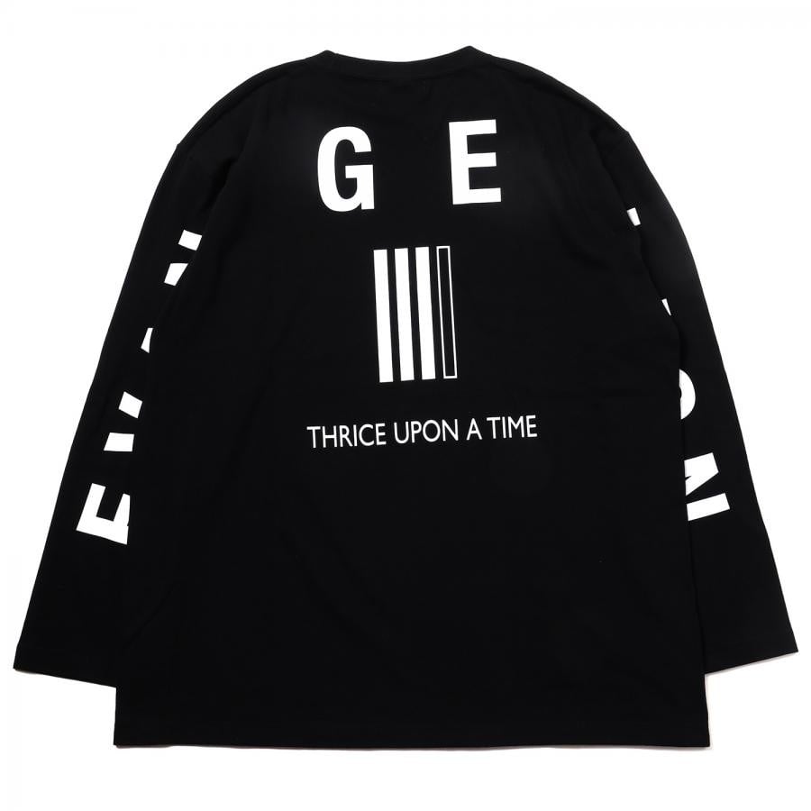 EVANGELION3.0+1.0 Cutsew (BLACK) BLACK ONE SIZE