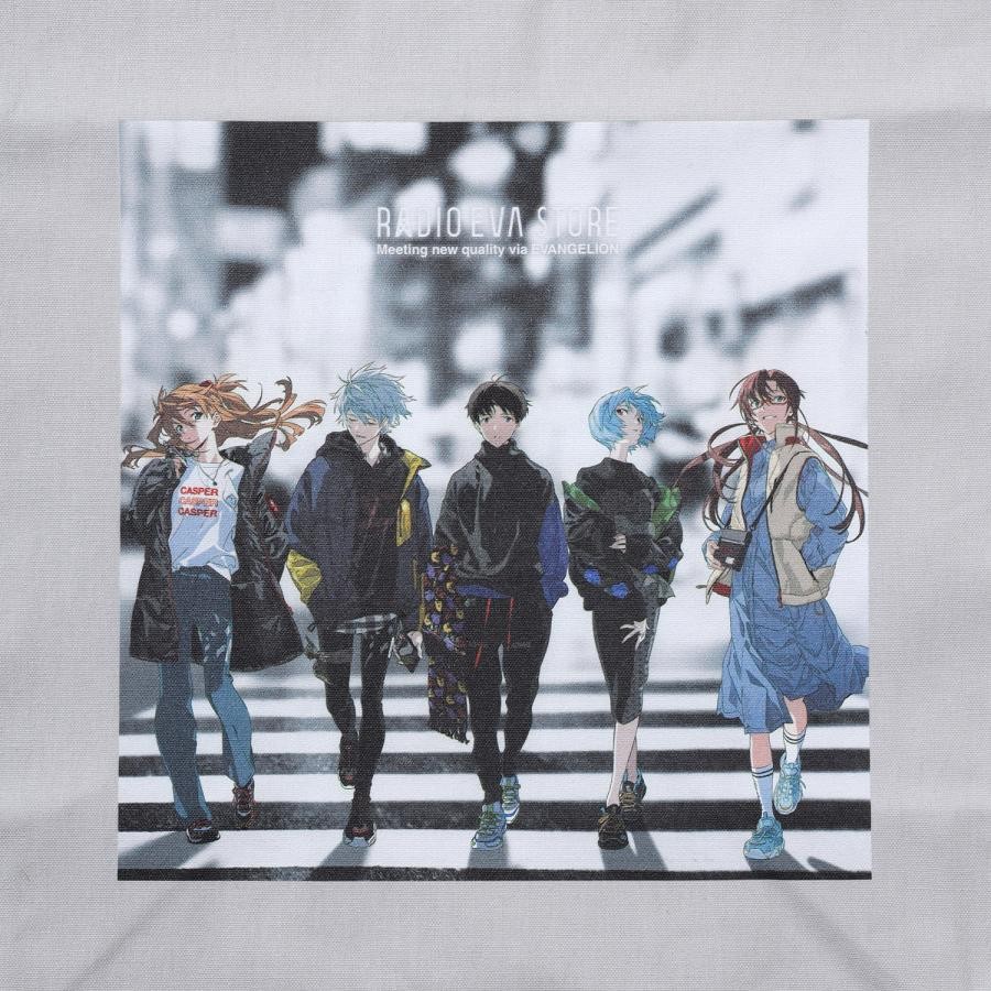 RADIO EVA Illustration Tote Bag β（Mai Yoneyama）（LIGHT GRAY） LIGHT GRAY FREE