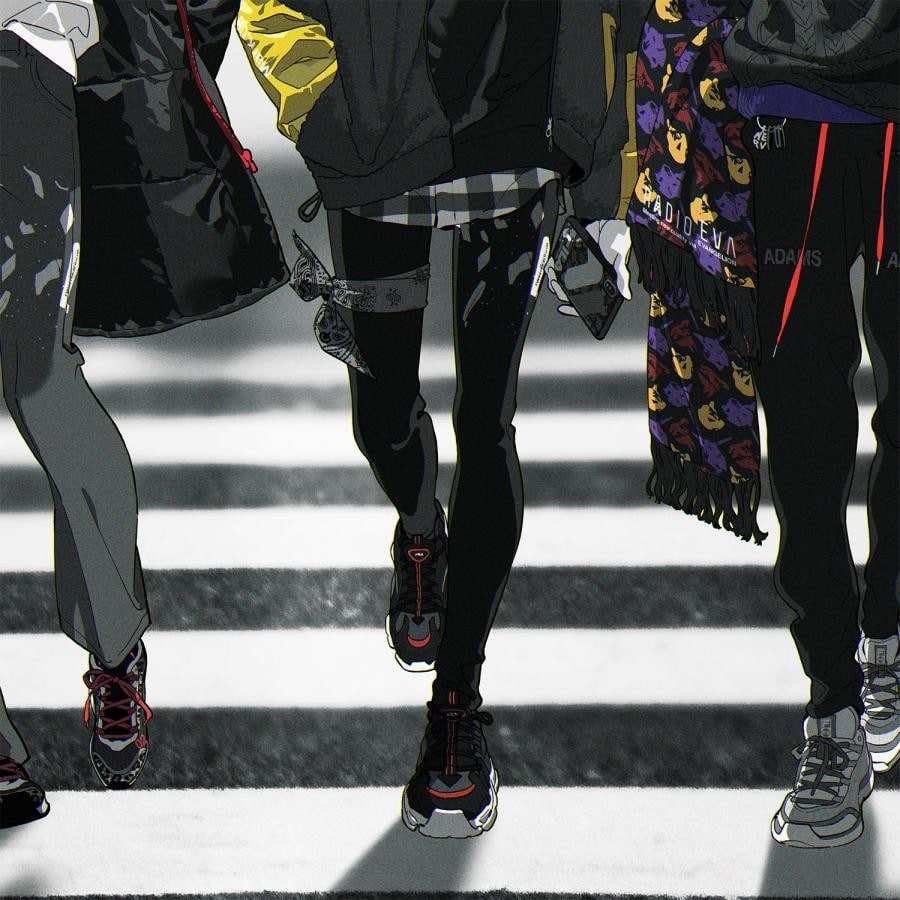 EVA-01 PAISLEYS BANDANA (RED) RED FREE