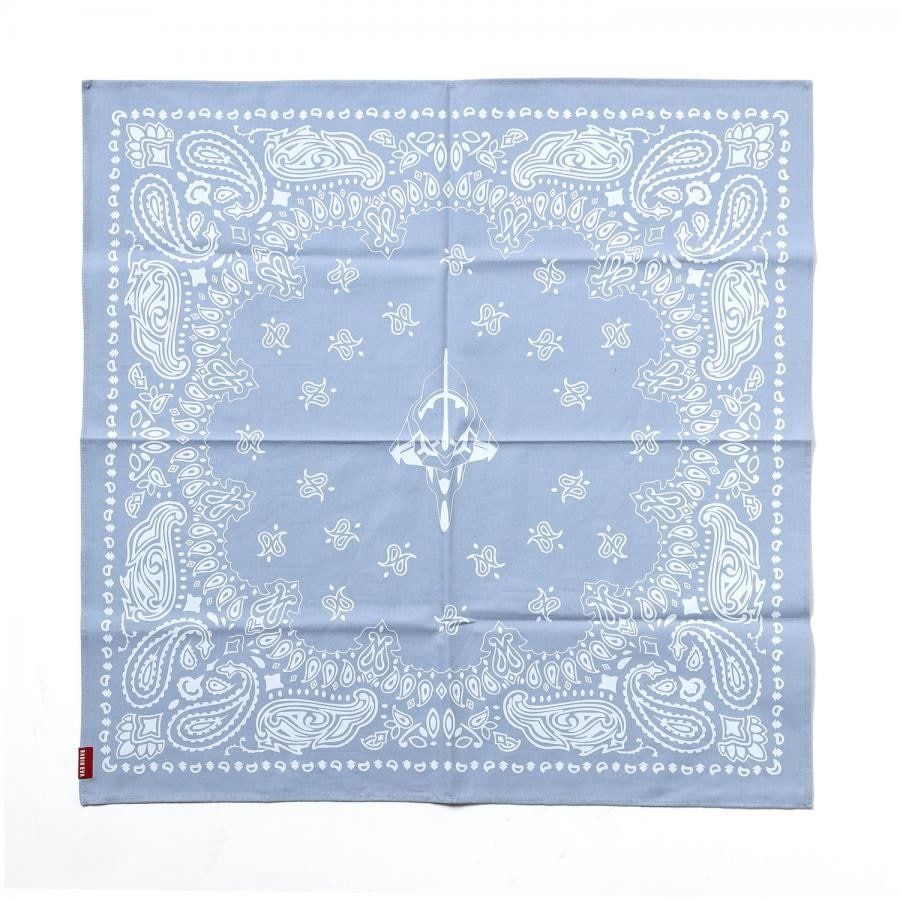 EVA-01 PAISLEYS BANDANA (BLUE GRAY) BLUE GRAY FREE