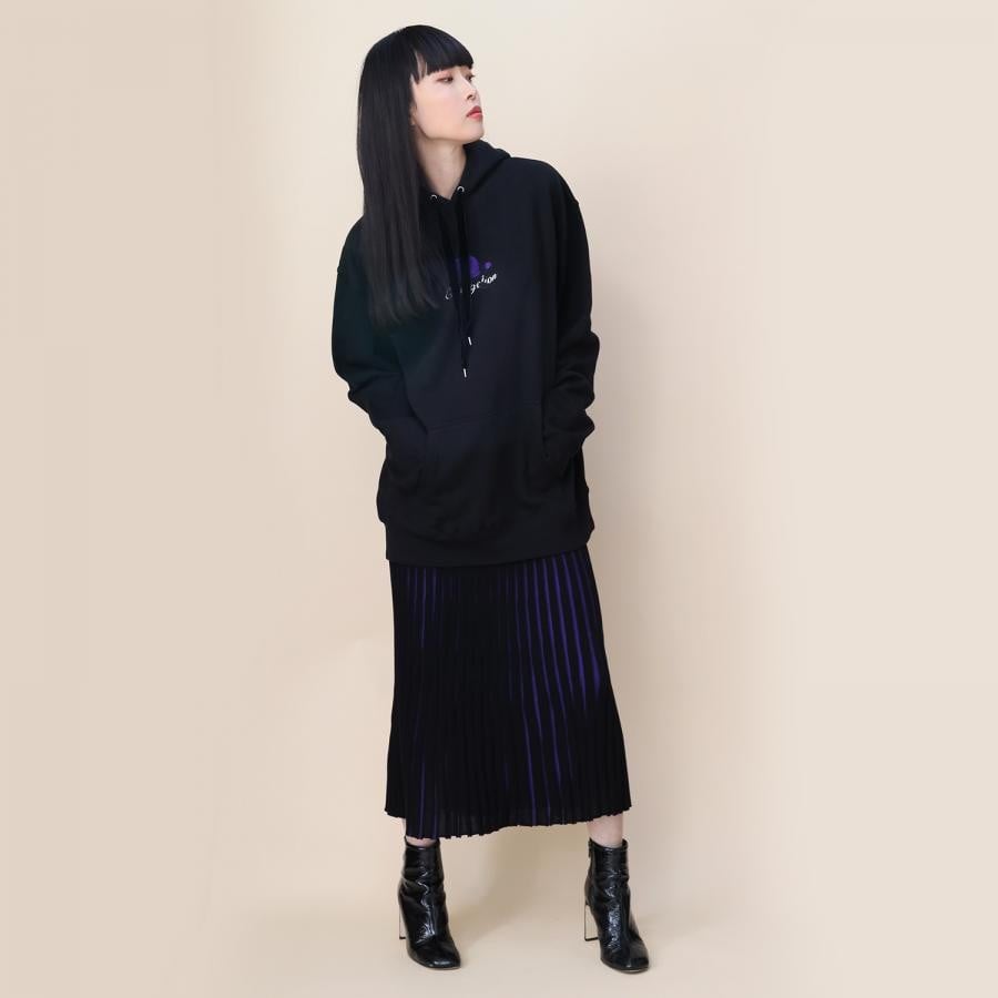 EVA-01 Flower Embroidery Parka (BLACK) BLACK ONE SIZE