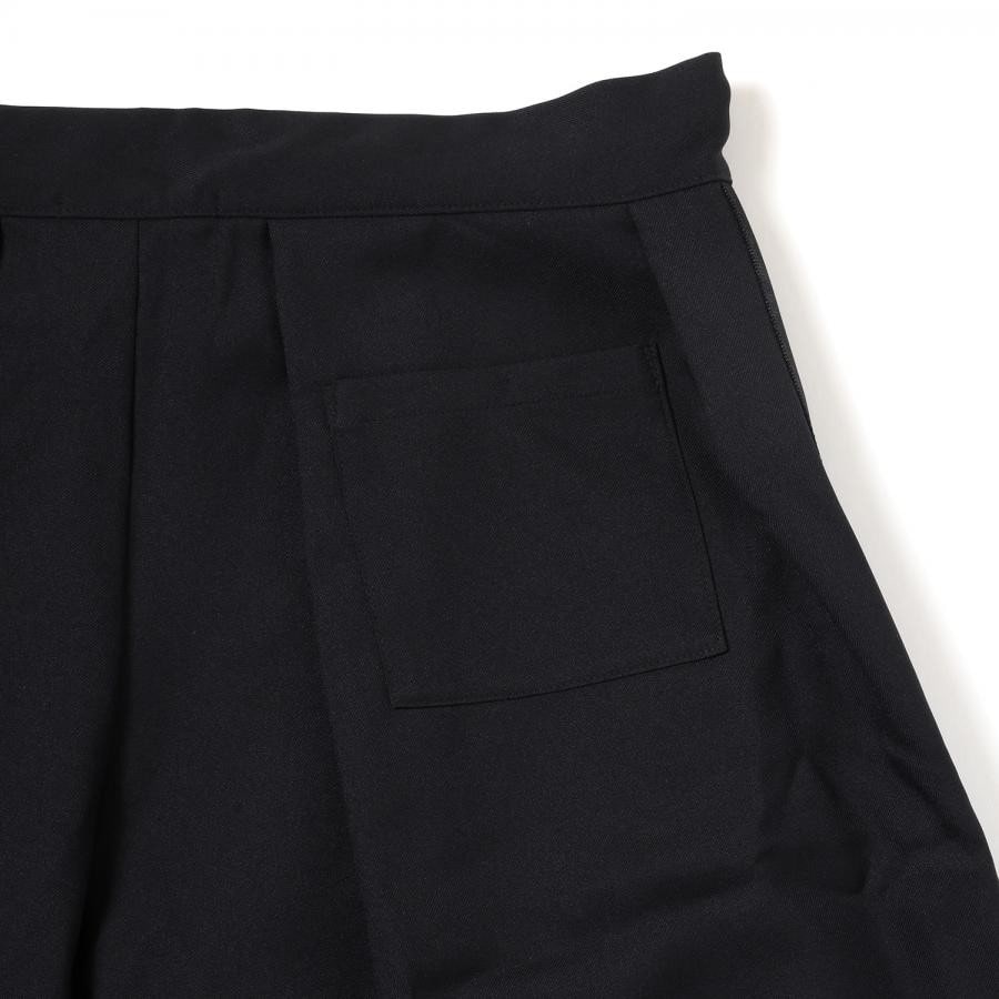 EVANGELION HAKAMA PANTS (BLACK×BLACK) BLACK×BLACK SMALL