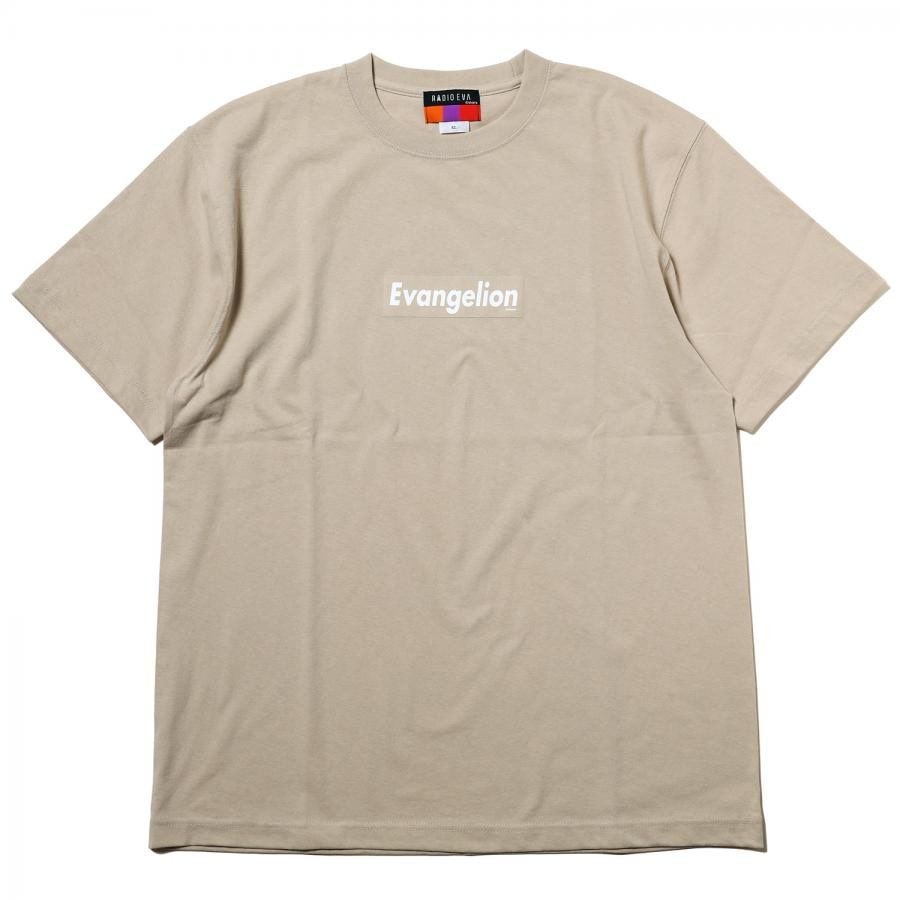 EVANGELION BOX LOGO T-Shirt (サンドベージュ)