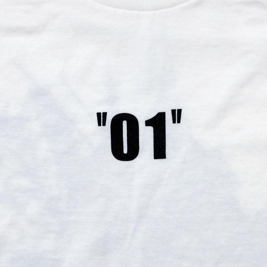 Abstract EVANGELION T-Shirt β（KENTA KAKIKAWA）(EVA-01 β) WHITE（EVA-01 β） L