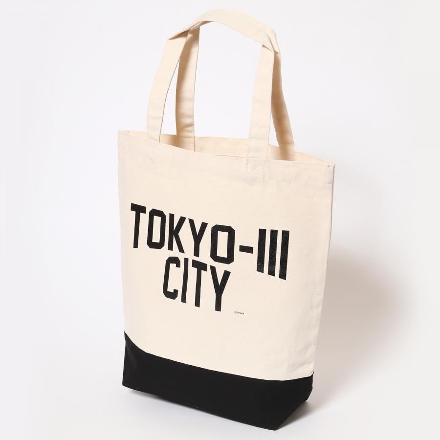 TOKYO-III CITY Tote Bag (BLACK) BLACK（RADIO EVA LIMITED） FREE