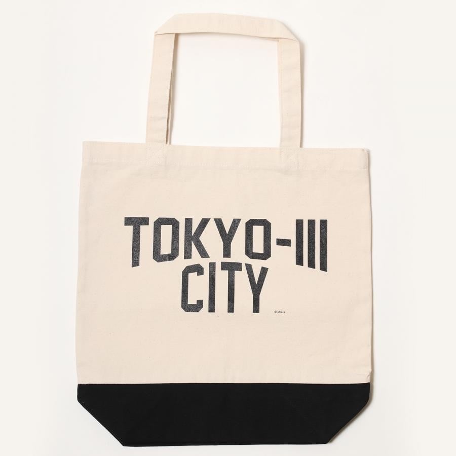 TOKYO-III CITY Tote Bag (BLACK) BLACK（RADIO EVA LIMITED） FREE