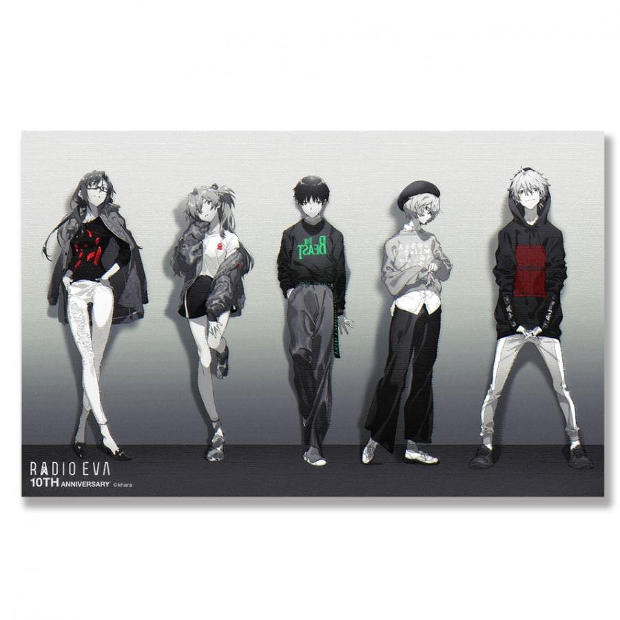 RADIO EVA キャンバスアート　エヴァ　10TH ANNIVERSARY EVA Canvas Art （illustration） (RADIO EVA 10TH ANNIVERSARY