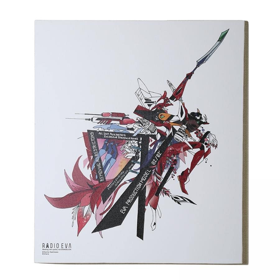 EVA Canvas Art （illustration）2号機（KENTA KAKIKAWA）【受注生産商品（ご注文から30～50日でお届け）】 2号機（KENTA KAKIKAWA） F10号