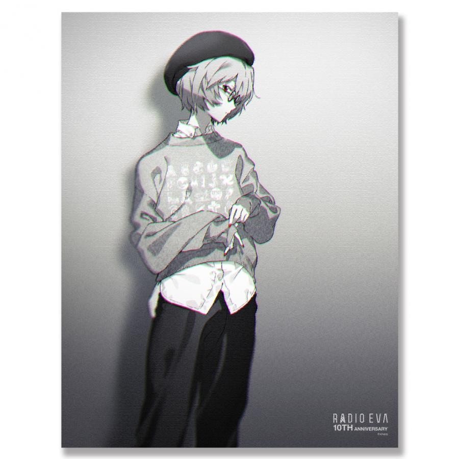 EVA Canvas Art （illustration） (レイ(RADIO EVA 10TH))【受注生産商品（ご注文から30～50日でお届け）】 レイ（RADIO EVA 10TH） P10号