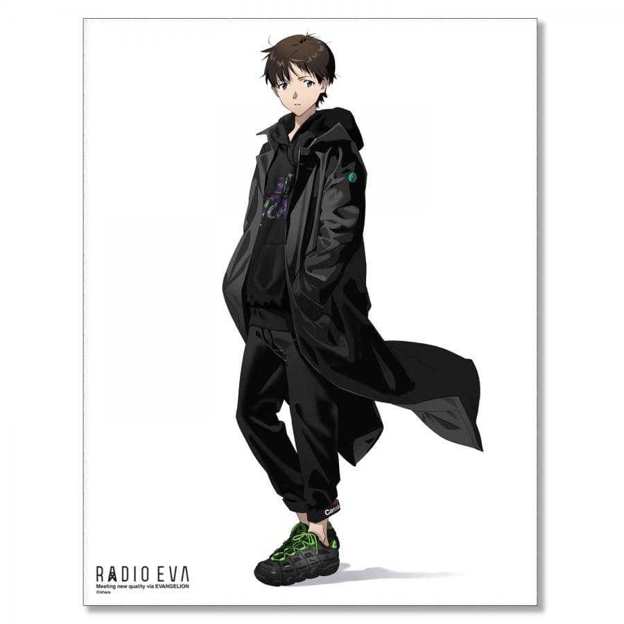 EVA Canvas Art （illustration）シンジ(RADIO EVA STORE)【受注生産商品（ご注文から30～50日でお届け）】 シンジ（RADIO EVA STORE） P10号