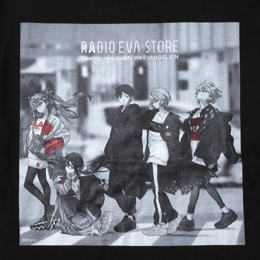 RADIO EVA Illustration Cutsew (Mai Yoneyama) Limited Model (BLACK) ブラック ONE SIZE