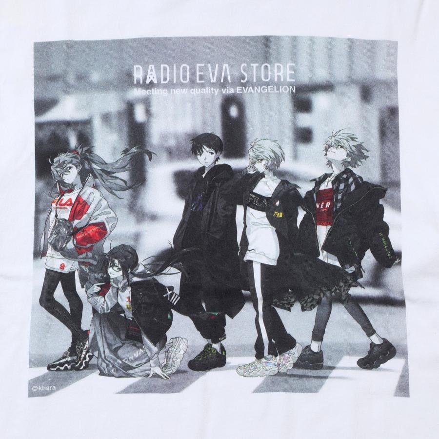 RADIO EVA Illustration Cutsew (Mai Yoneyama) Limited Model (WHITE)