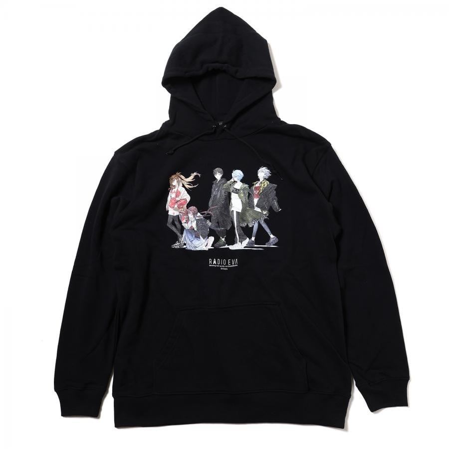 RADIO EVA Illustration Parka (Mai Yoneyama) (BLACK)(ONE SIZE ブラック)｜ RADIO  EVA STORE｜渋谷PARCO | ONLINE PARCO（オンラインパルコ）