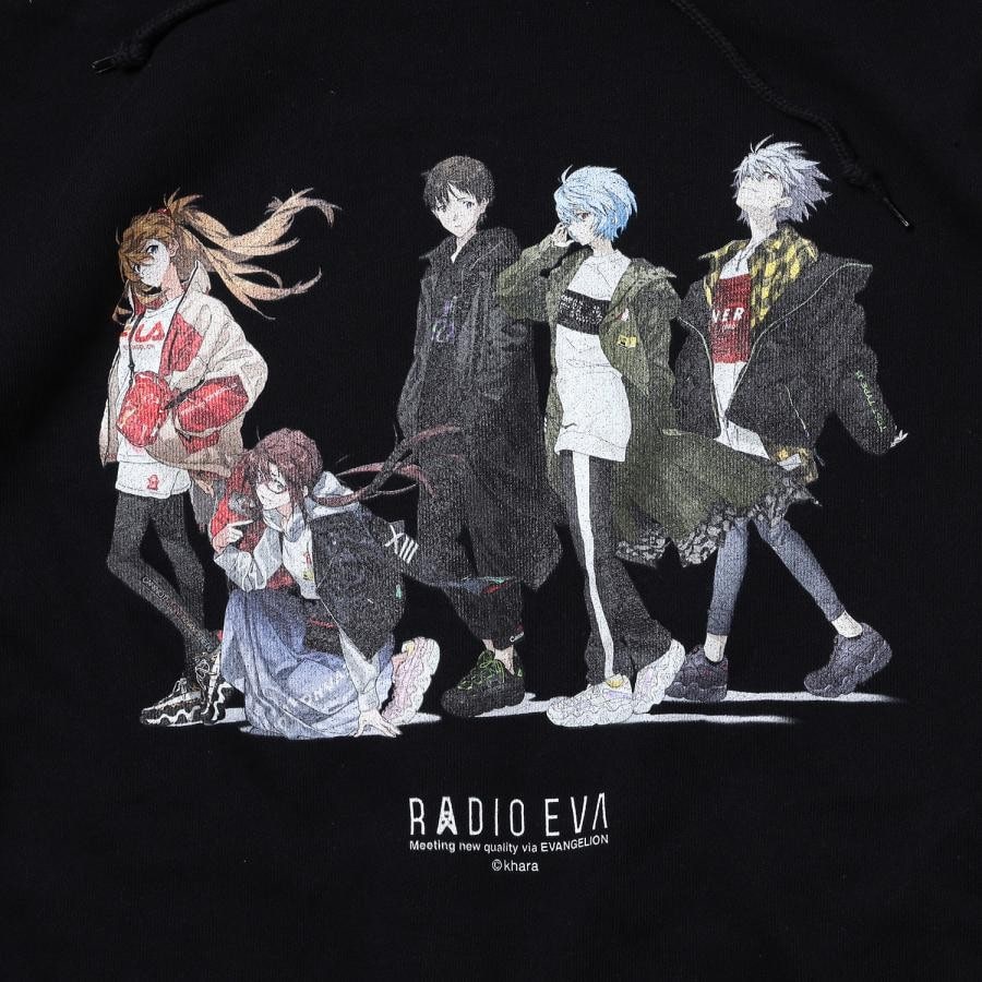 RADIO EVA Illustration Parka (Mai Yoneyama) (BLACK)(ONE SIZE ブラック)｜ RADIO  EVA STORE｜渋谷PARCO | ONLINE PARCO（オンラインパルコ）