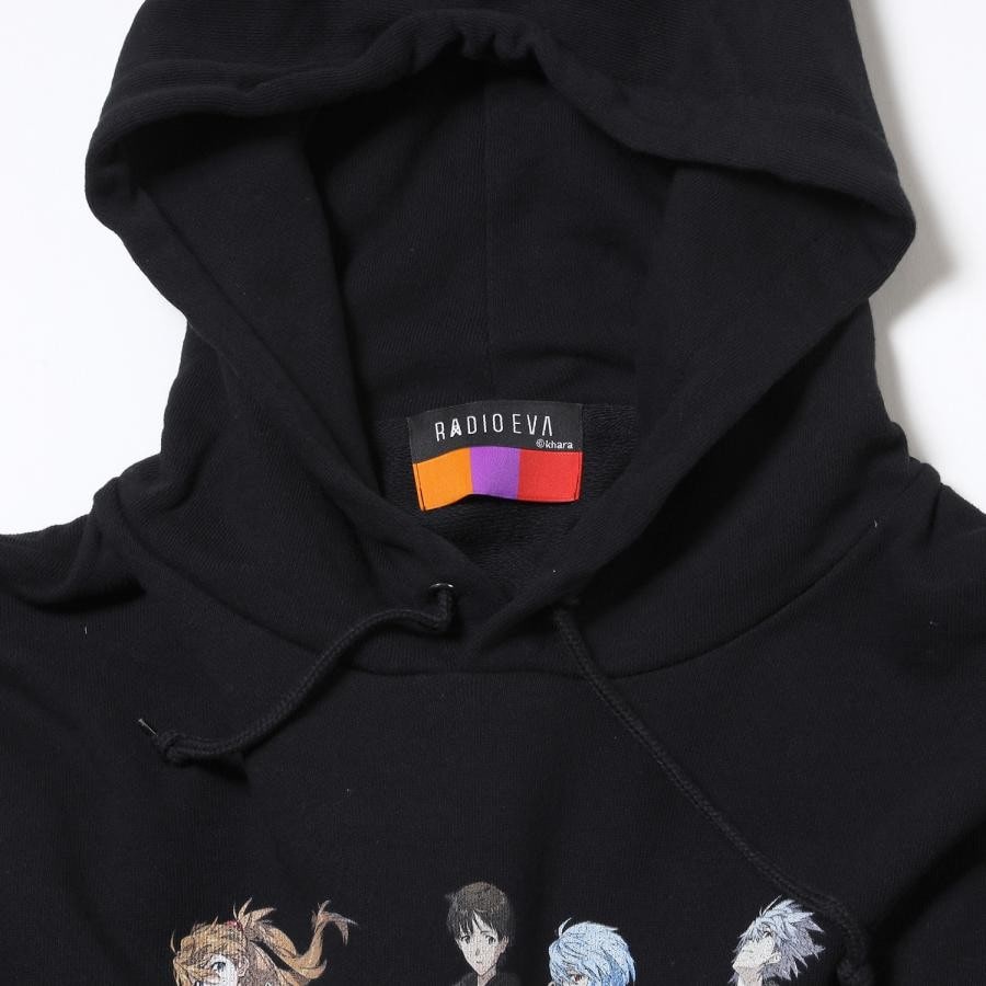 RADIO EVA Illustration Parka (Mai Yoneyama) (BLACK)(ONE SIZE ブラック)｜ RADIO  EVA STORE｜渋谷PARCO | ONLINE PARCO（オンラインパルコ）