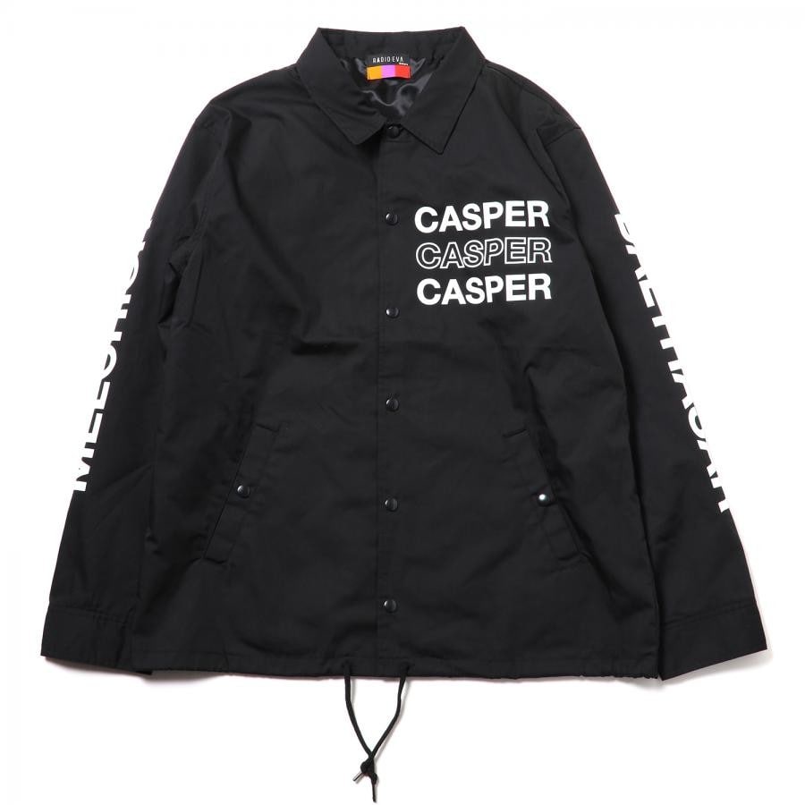 NEW MAGI SYSTEM Nylon Jacket (BLACK×WHITE) ブラック×ホワイト L
