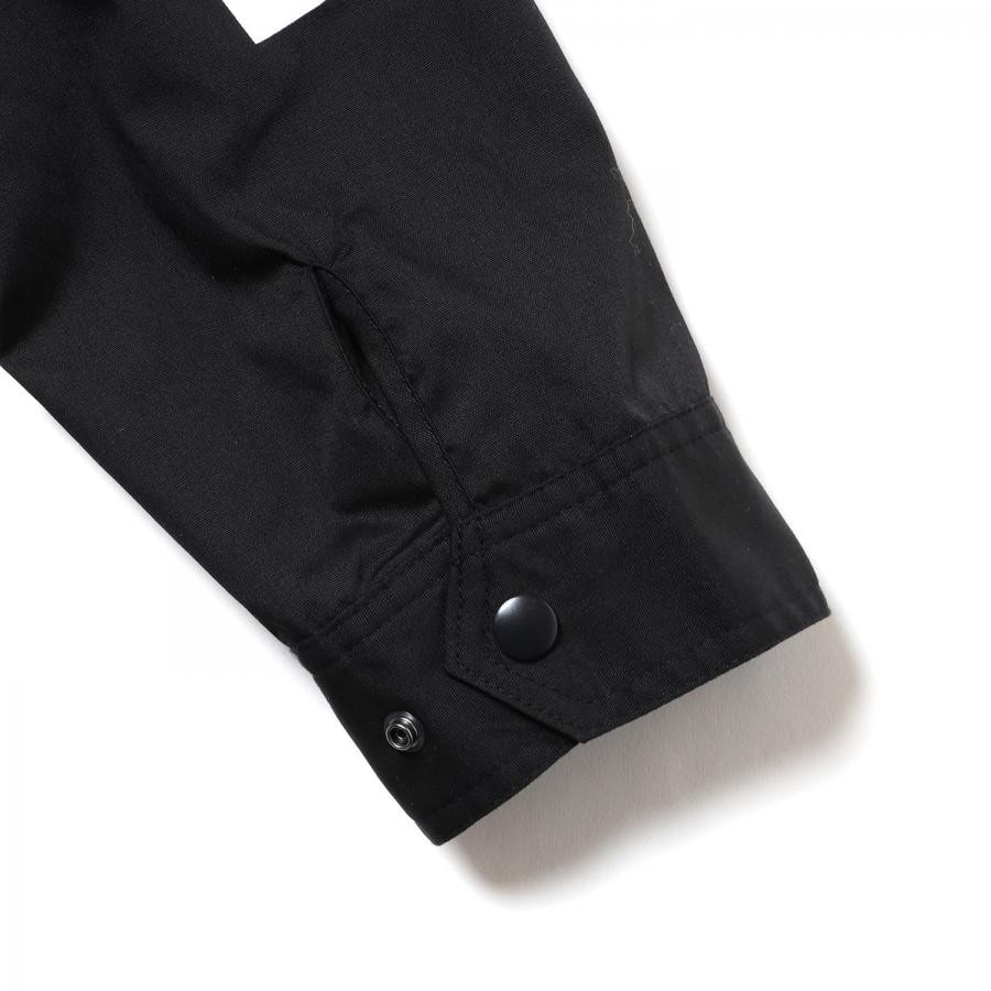NEW MAGI SYSTEM Nylon Jacket (BLACK×WHITE) ブラック×ホワイト L