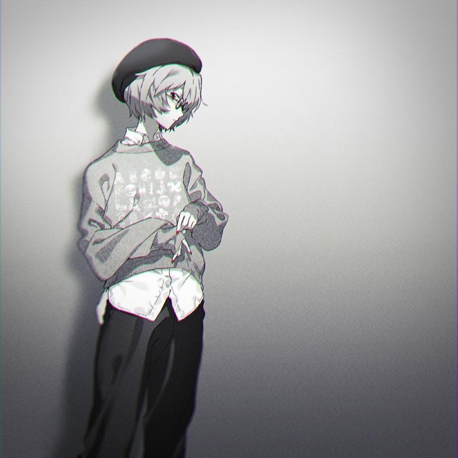 TYPOGRAPHY OF EVA Sweat (ブラック) ブラック L