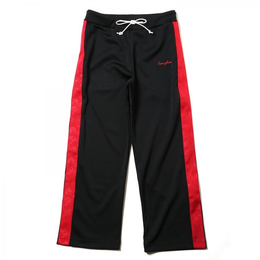 EVANGELION LINE PANTS (ブラック×レッド) L