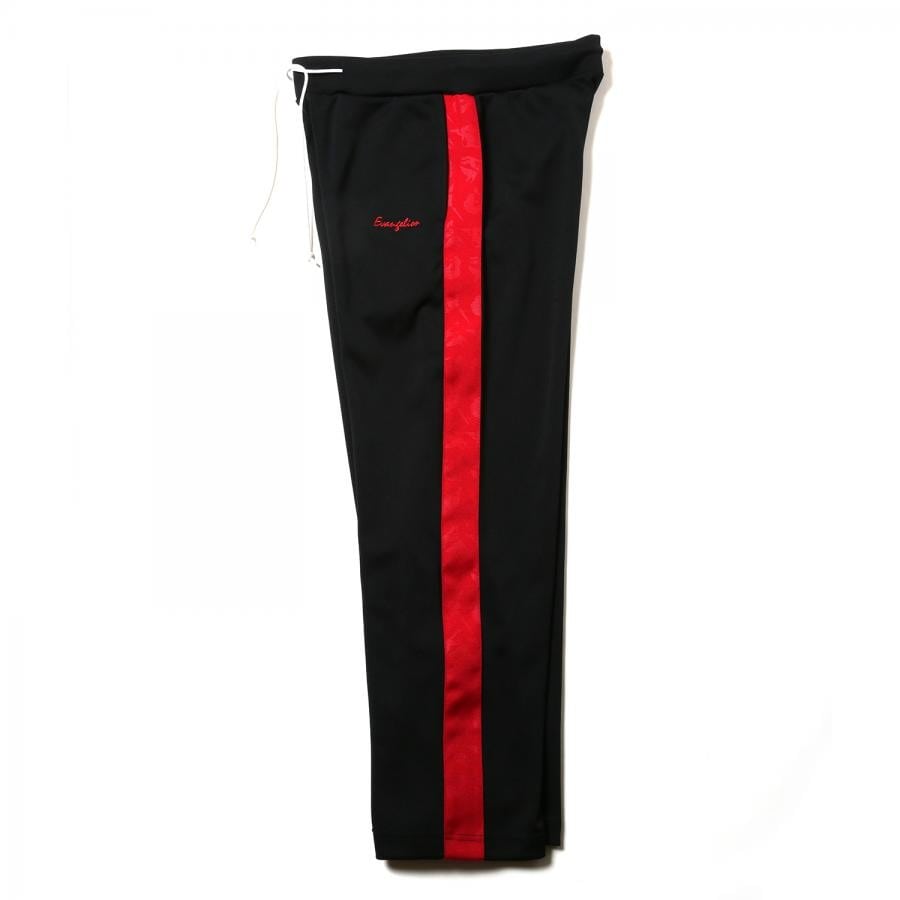 EVANGELION LINE PANTS (ブラック×レッド) L