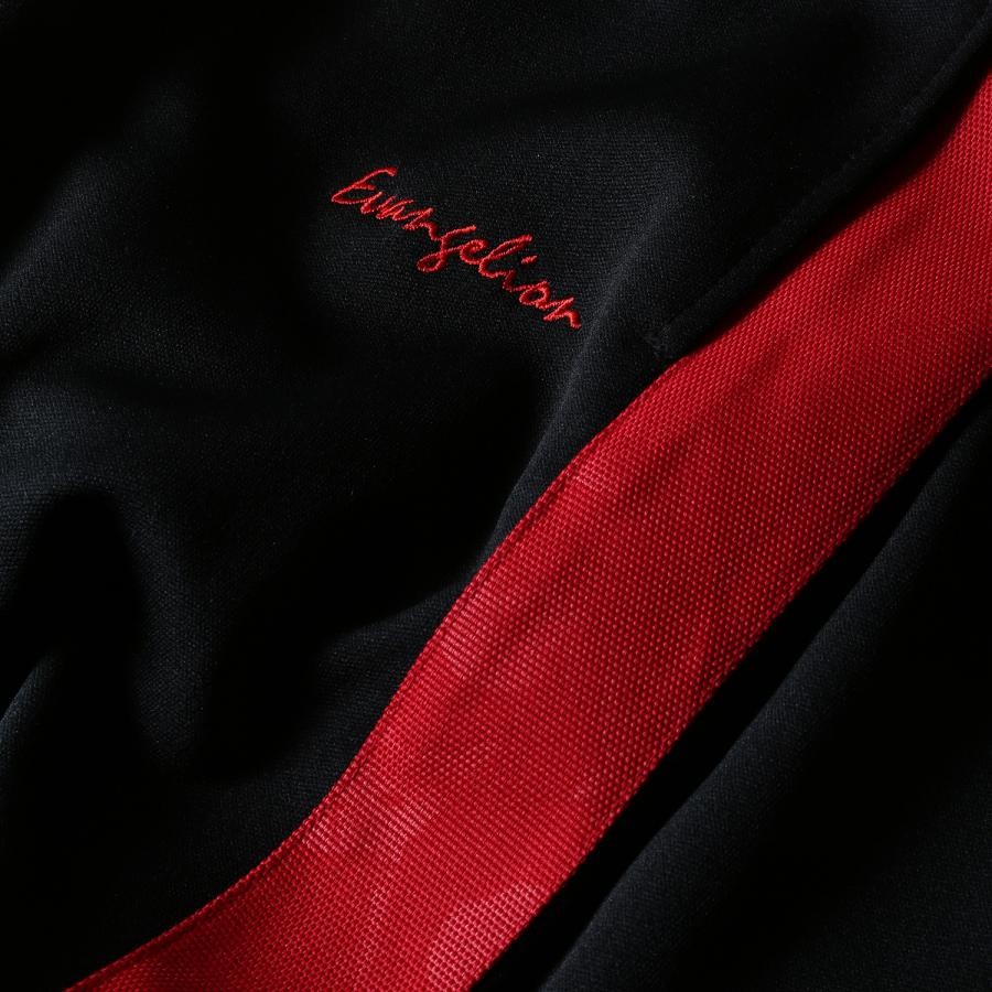 EVANGELION LINE PANTS (ブラック×レッド) L