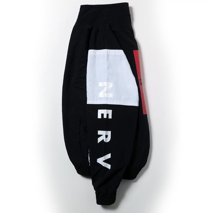 EVANGELION SWITCHING NYLON JACKET (ブラック×ホワイト(02)) XL