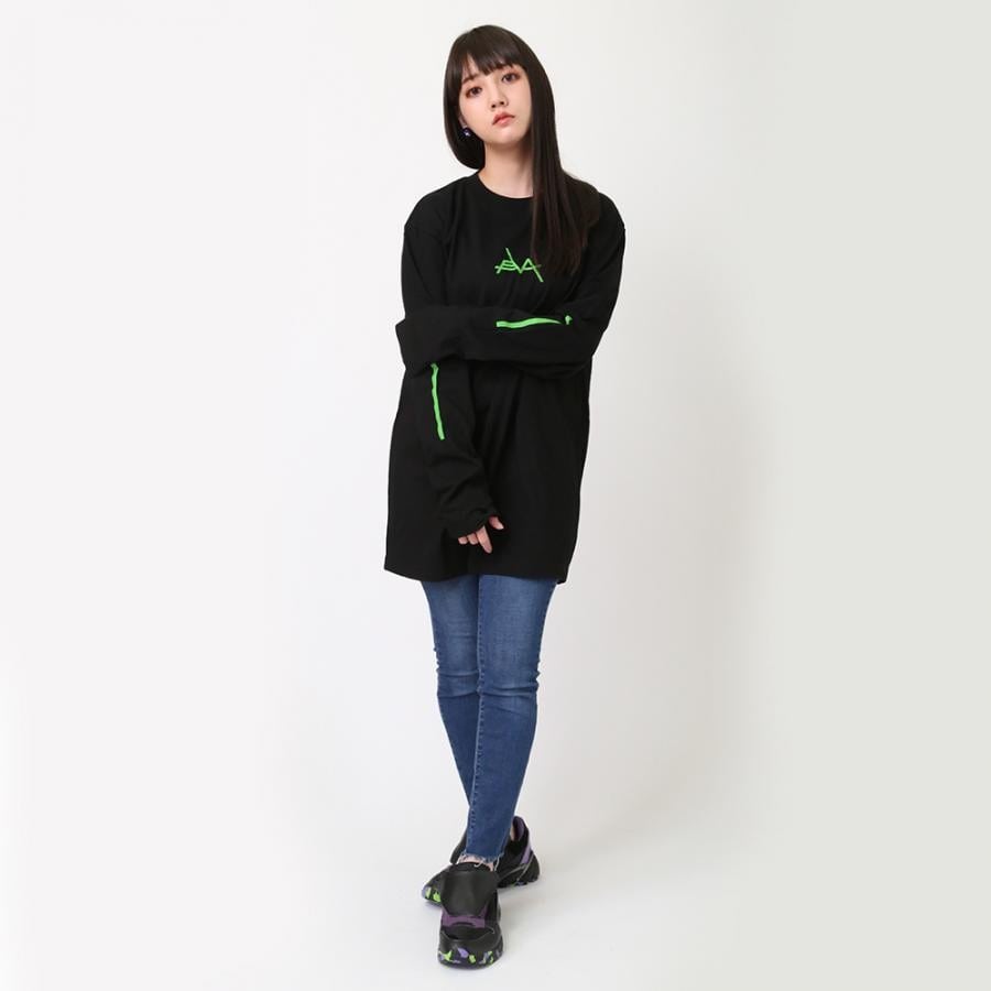 EVANGELION Solid Line Logo Cutsew (ブラック) ONE SIZE