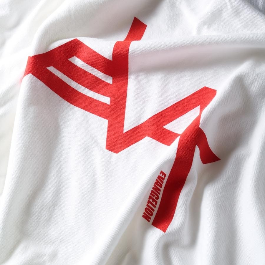 EVANGELION Solid Line Logo Cutsew (ホワイト) ONE SIZE